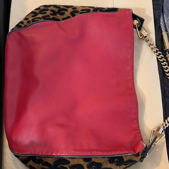 Louis Vuitton Limited Edition Flight Safari Handbag - Calfskin Leopard Chenill - Picture 4 of 8